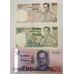 THAILAND 1969-2001 . TWO 2 - FIVE HUNDRED 500 BAHT BANKNOTES